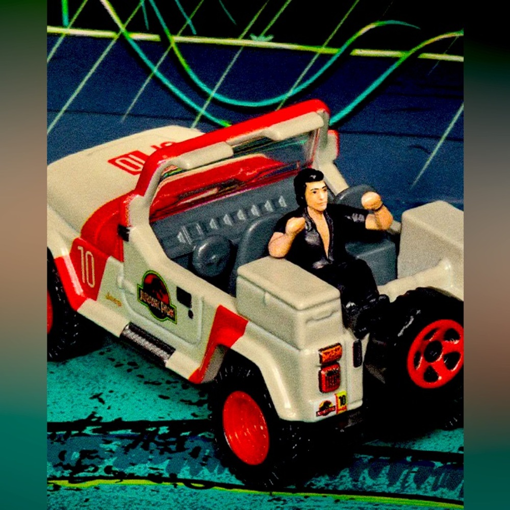 SSDC 2023 Hot Wheels Jurassic Park 30th Anniversary